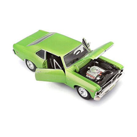 MAY 31262 1:24 Maisto Chevrolet Nova Ss 1970 Model Araba -Necotoys