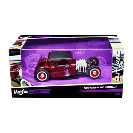 1:24 Ford 1929 Pro Rodz Model Araba