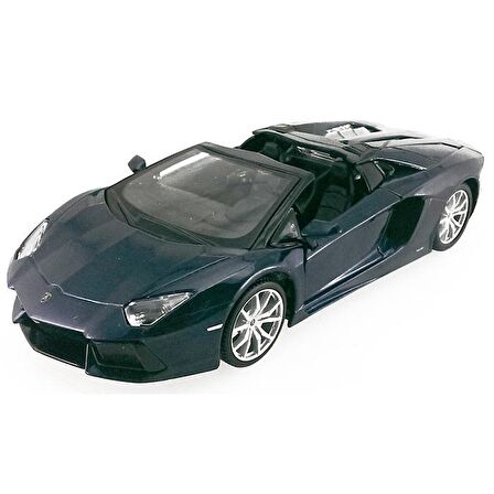 Maisto 1:24 Lamborghini Aventador LP 700-4 Roadster Model Araba - Siyah