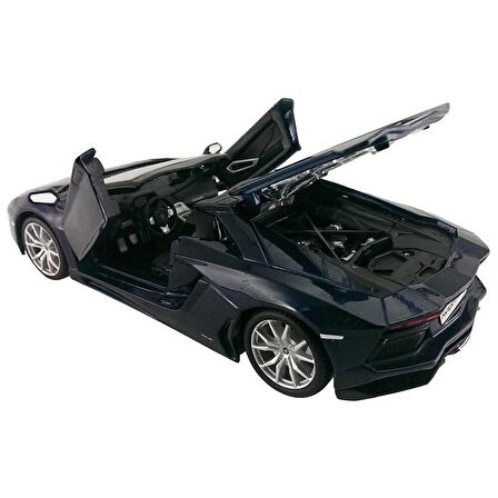 Maisto 1:24 Lamborghini Aventador LP 700-4 Roadster Model Araba - Siyah