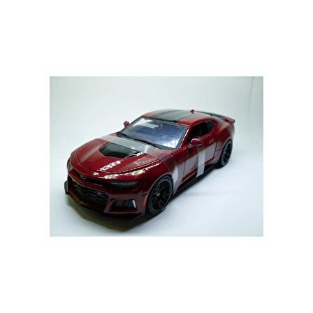 Model Araba 2017 Camaro Zl1 1:24 Kırmızı Model Araba