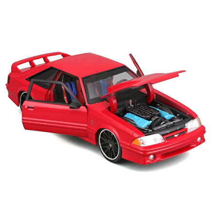 MAY 32549 1:24 1993 Ford Mustang SVT Cobra Model Araba -Necotoys