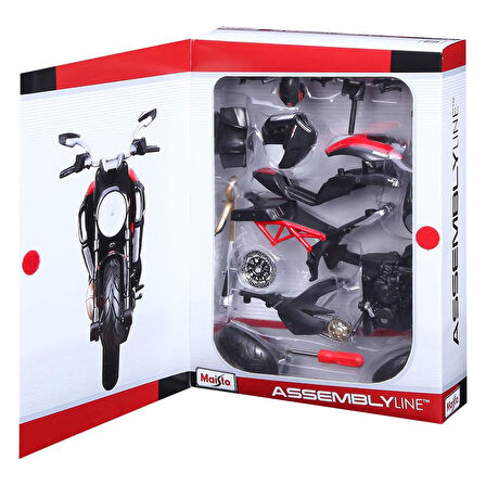 Maisto Ducati Diavel Carbon Model Kit Motosiklet 1/12 39196