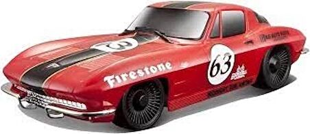 Maisto Tech 1:24 Chevrolet Corvette 1963 Uzaktan Kumandalı Araba MAY/81078