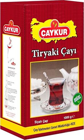 Çaykur Tiryaki Dökme Siyah Çay 1000 gr 