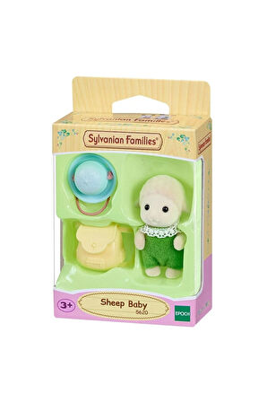 Sylvanian Families Sheep Baby Figür Şapka ve Çanta Seti Koleksiyon Oyuncak