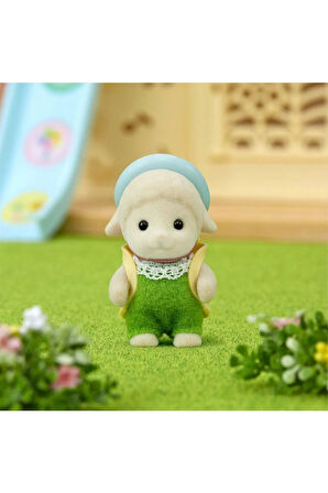 Sylvanian Families Sheep Baby Figür Şapka ve Çanta Seti Koleksiyon Oyuncak