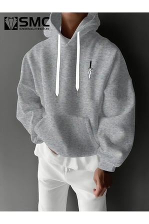 Unisex Toji X Japon Baskılı kapüşonlu Sweatshirt