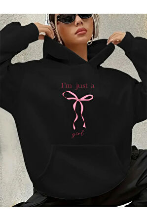 I'm Just Gırl Detaylı Sweatshirt