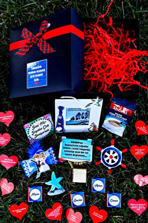 Siyah Kare Kutuda Sevgiliye Romantik Hediyeler Sevgiliye Hediye 1blu6eck9 Doğumgünü Yıldönümü