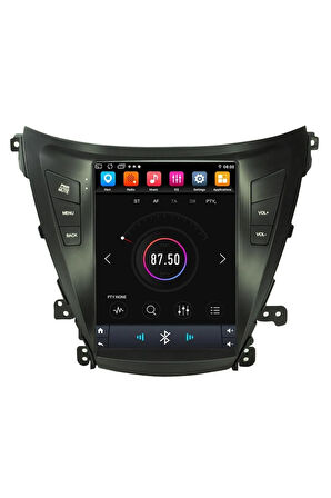 HYUNDAİ ELANTRA Uyumlu  ANDROİD 13 MULTİMEDYA CARPLAY 4GB RAM + 64GB HDD NAVİGASYON TESLA EKRAN