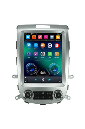 HYUNDAİ SANTA FE ANDROİD 13 Uyumlu MULTİMEDYA CARPLAY 4GB RAM + 64GB HDD NAVİGASYON TESLA EKRAN