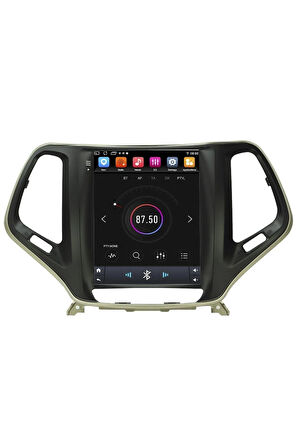 JEEP CHEROKEE ANDROİD 13 MULTİMEDYA CARPLAY 4GB RAM + 64GB HDD NAVİGASYON TESLA EKRAN
