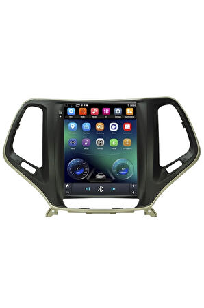 JEEP CHEROKEE ANDROİD 13 MULTİMEDYA CARPLAY 4GB RAM + 64GB HDD NAVİGASYON TESLA EKRAN