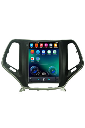 JEEP COMPASS ANDROİD 13 MULTİMEDYA CARPLAY 4GB RAM + 64GB HDD NAVİGASYON TESLA EKRAN