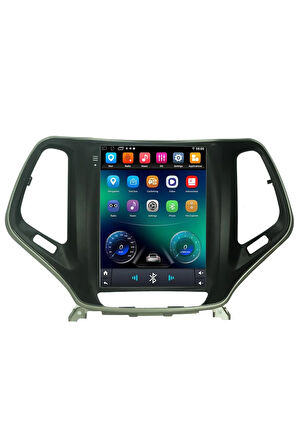 JEEP COMPASS ANDROİD 13 MULTİMEDYA CARPLAY 4GB RAM + 64GB HDD NAVİGASYON TESLA EKRAN