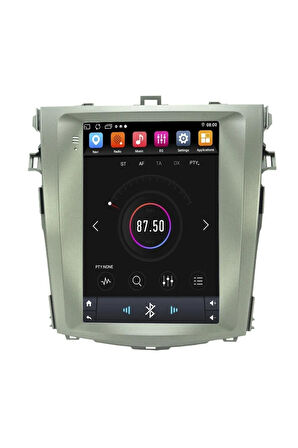 TOYOTA COROLLA ANDROİD 13 MULTİMEDYA CARPLAY 4GB RAM + 64GB HDD NAVİGASYON TESLA EKRAN