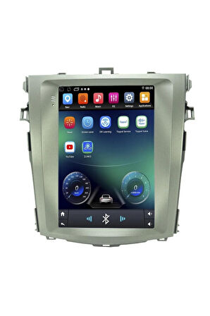 TOYOTA COROLLA ANDROİD 13 MULTİMEDYA CARPLAY 4GB RAM + 64GB HDD NAVİGASYON TESLA EKRAN