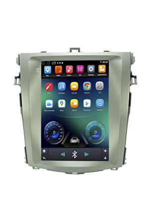 TOYOTA COROLLA ANDROİD 13 MULTİMEDYA CARPLAY 4GB RAM + 64GB HDD NAVİGASYON TESLA EKRAN