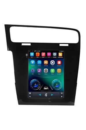 VW GOLF 7 ANDROİD 13 MULTİMEDYA CARPLAY 4GB RAM + 64GB HDD NAVİGASYON TESLA EKRAN