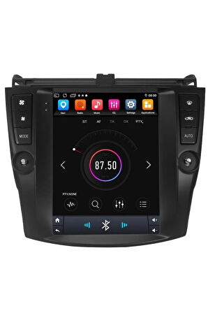 HONDA ACCORD ANDROİD 13 MULTİMEDYA CARPLAY 4GB RAM + 64GB HDD NAVİGASYON TESLA EKRAN