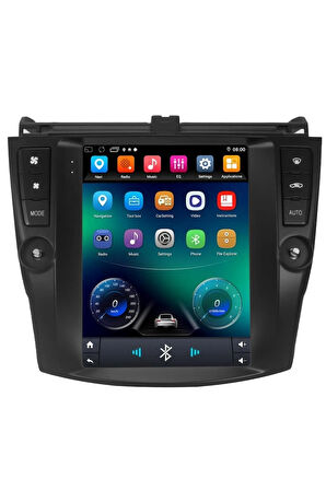 HONDA ACCORD ANDROİD 13 MULTİMEDYA CARPLAY 4GB RAM + 64GB HDD NAVİGASYON TESLA EKRAN