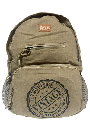 Kaliteli Tek Bölmeli Vintage Disayn Günlük Gezi Okul Sırt Çantası North Dakato Bag Brand 30x43cm