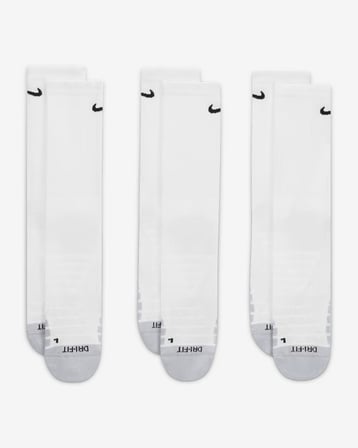 Nike SX5547-100 Everyday Max Destekli Bilek Antrenman Çorapları (3 Çift)