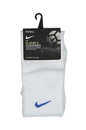 Nike SX5728-101 U Nk Classic II Cush Otc - Team Unisex Spor Çorap