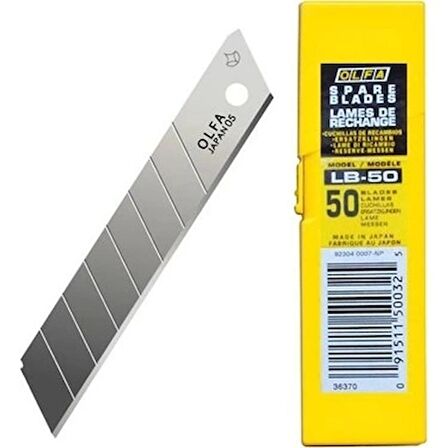 Olfa Maket Bıçağı Yedek Geniş Lb-50