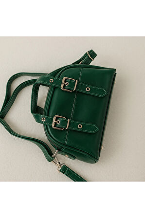 Buckle Mini El ve Omuz Çantası