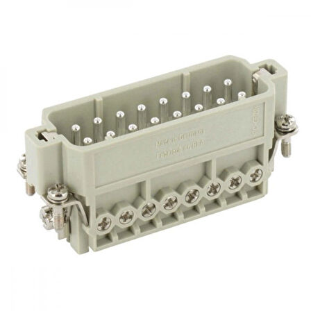 Harting 09200162613 Han 16A-STI-S 16+PE Konnektör Insert UL508 Onaylı