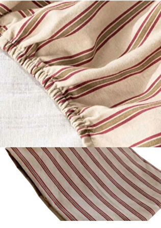 English Home Robin Bird Joy, Flanel, Tek Kişilik Lastikli Çarşaf