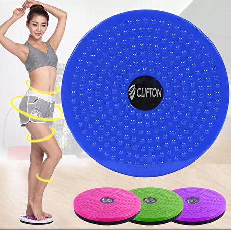 Clifton Twister Disc - Siyah Bel Kalça Egzersiz Aleti CL