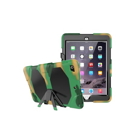 Apple iPad 5 Air 9.7 Kılıf Griffin Tablet Kapak - Kamuflaj