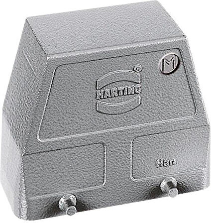 Harting 16B Metal Üst Girişli Konnektör Kasa R29 Vidalı Endüstriyel Kılıf 09300160541 