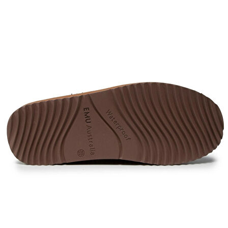 EMU Australia Leather Dofida Mini Waterproof Boot Kadın Koyun Derisi Koyun Kürkü Su Geçirmez Bot Kahverengi