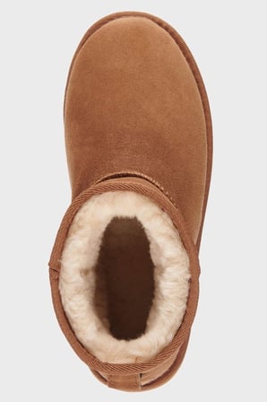EMU Australia Leather Stinger Micro Flatform Water Resistant Koyun Derisi Koyun Kürkü Bot