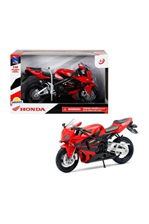 Honda Cbr 600 Kırmızı Model Motorsiklet 1/12 Ölçek