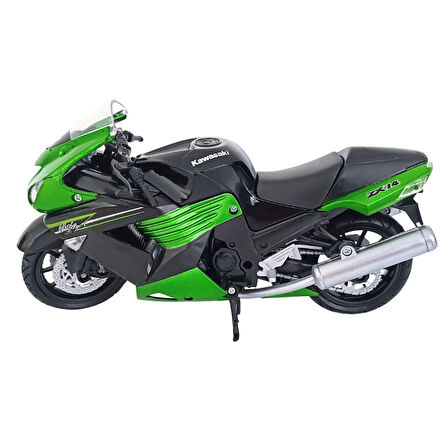 Sunman NRY-1:12 Motosiklet Kawasaki ZX-14 Yeşil S00057793