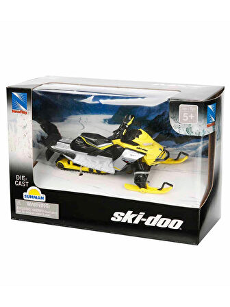 Newray 1:20 Ski doo MXZ X-RS Kar Motosikleti Sarı