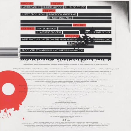 Madonna - American Life (2 Plak)  