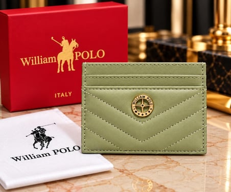 WİLLİAMPOLO Anka Hakiki Deri Unisex Kartlık-İnce Tasarım 