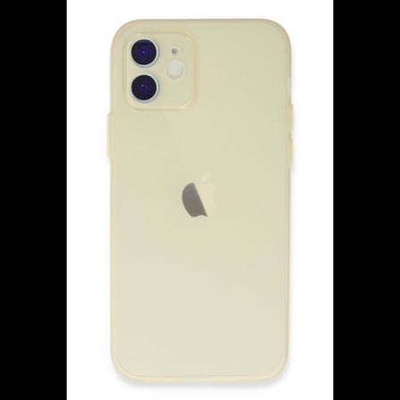 Apple iPhone 12 Kılıf Puma Silikon - Gold