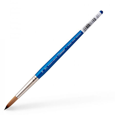 Winsor & Newton Cotman Seri 111 Kısa Saplı Sentetik Yuvarlak Fırça No: 10