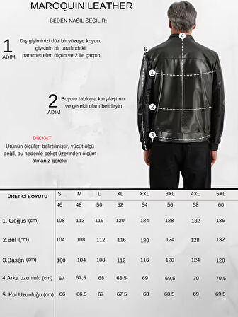 Yamal Erkek Hakiki Şişme Deri Mont