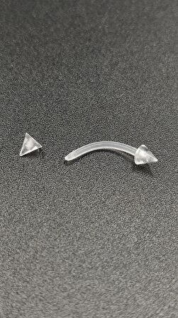 Antialerjik Bioplast Spike Piercing 1.2x8x3mm