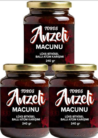 Anzeli Polenli Ginsengli Karışık Bitkisel Besin Güç ve Kuvvet 240 gr