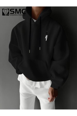 Unisex Toji X Japon Baskılı kapüşonlu Sweatshirt