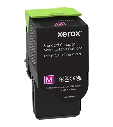Xerox 006R04370 C310-C315 Yüksek Kapasite Magenta Kırmızı Toner 5.500 Sayfa